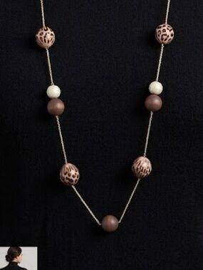 Long bubble necklace